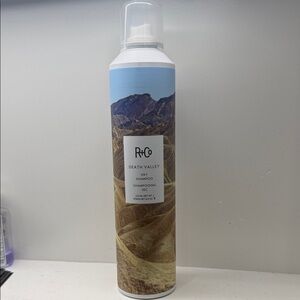 R+Co Death Valley Dry Shampoo with Mountain Design